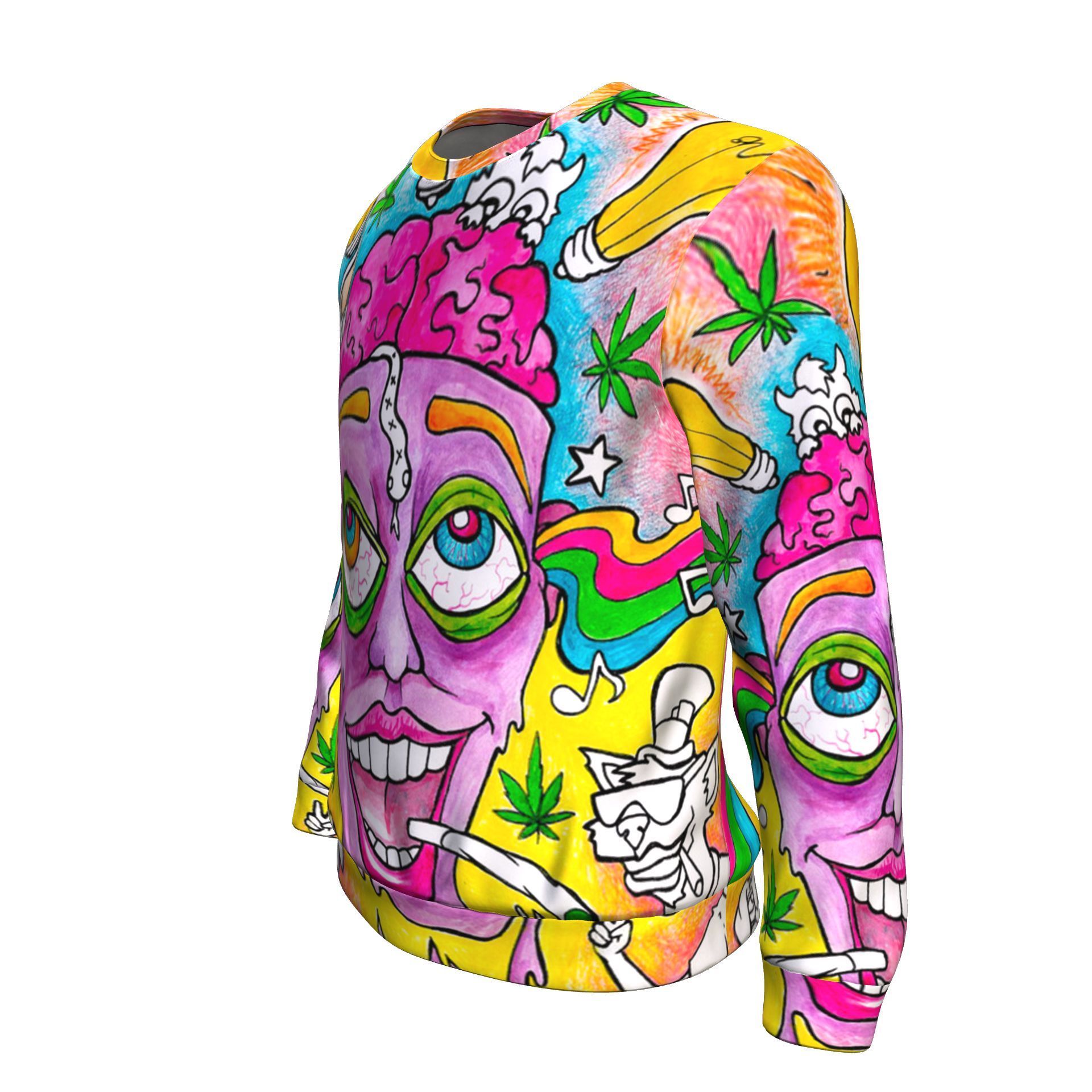 Lifted Purple Haze Unisex Sweater - American Weedster