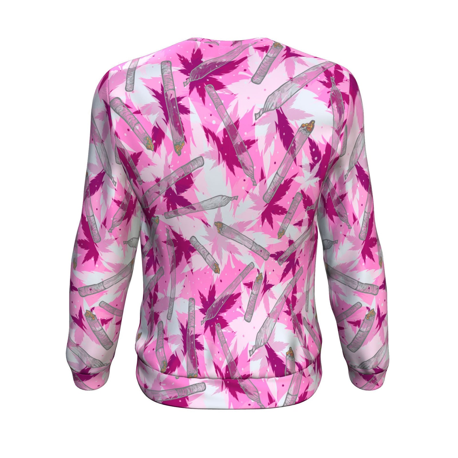 Pink Camo Unisex Sweater - American Weedster