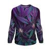 Purple &amp; Green Nug Unisex Sweater - American Weedster