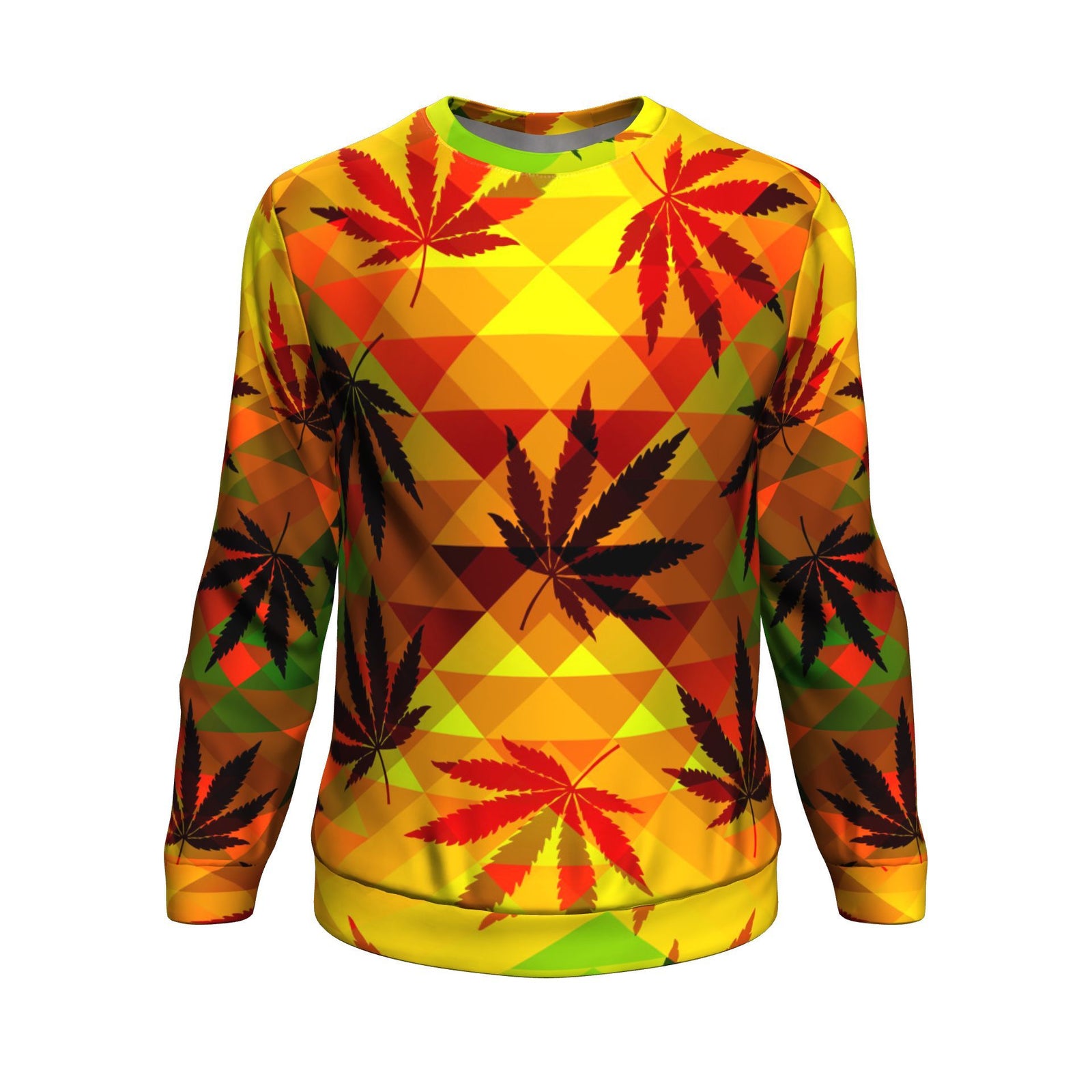 Pyramid Unisex Sweater - American Weedster