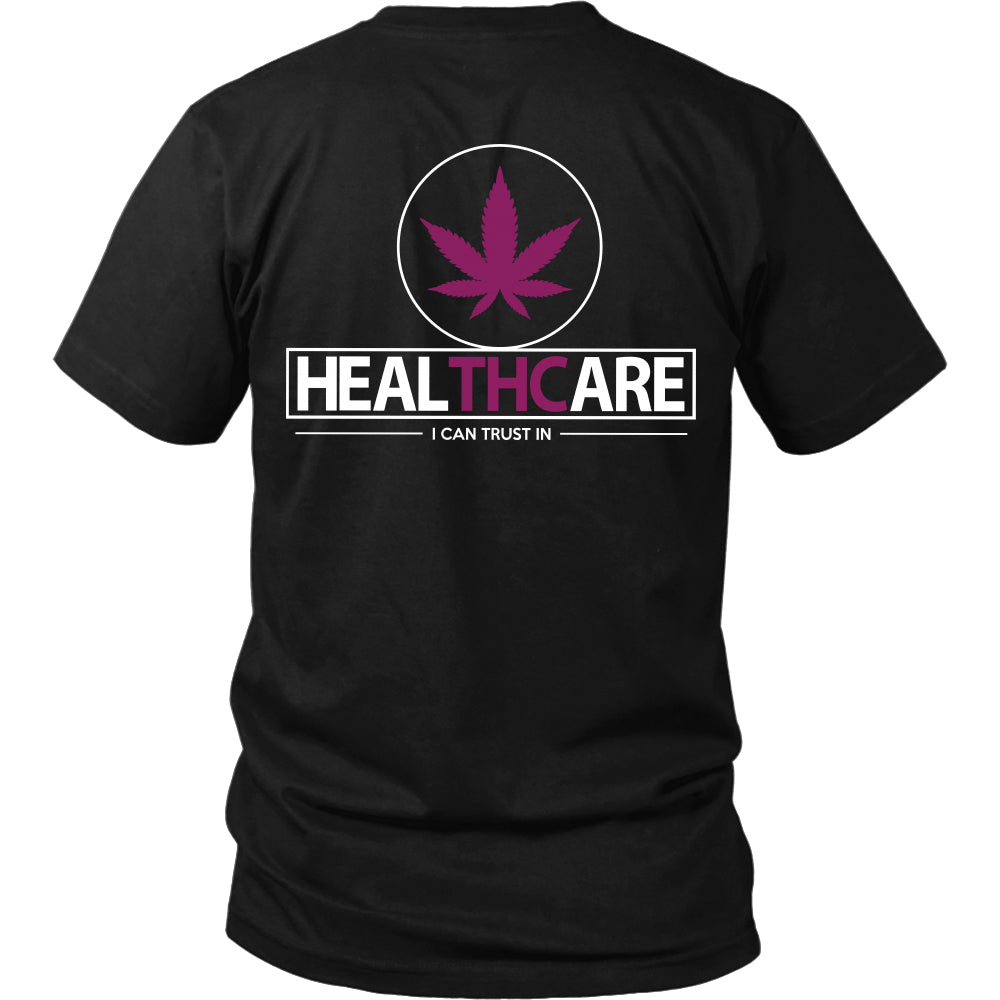 Healthcare Pink - Back - American Weedster