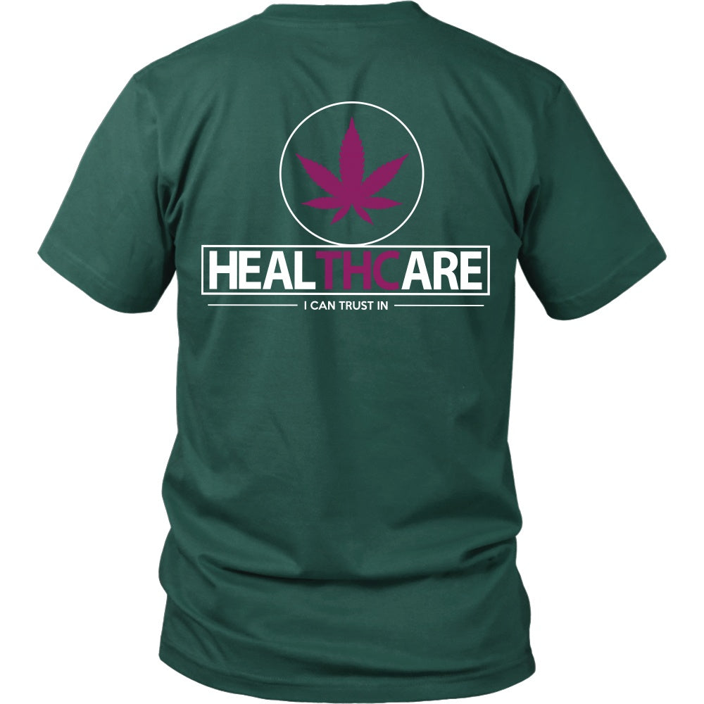 Healthcare Pink - Back - American Weedster