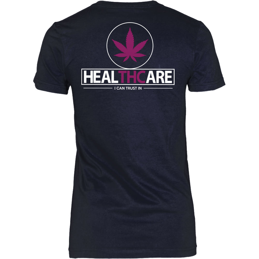 Healthcare Pink - Front &amp; Back - American Weedster