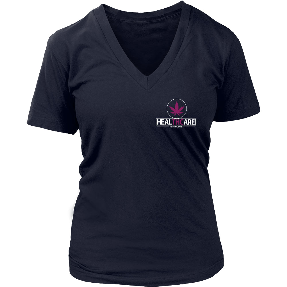 Healthcare Pink - Front &amp; Back - American Weedster