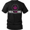 Healthcare Pink - Front &amp; Back - American Weedster