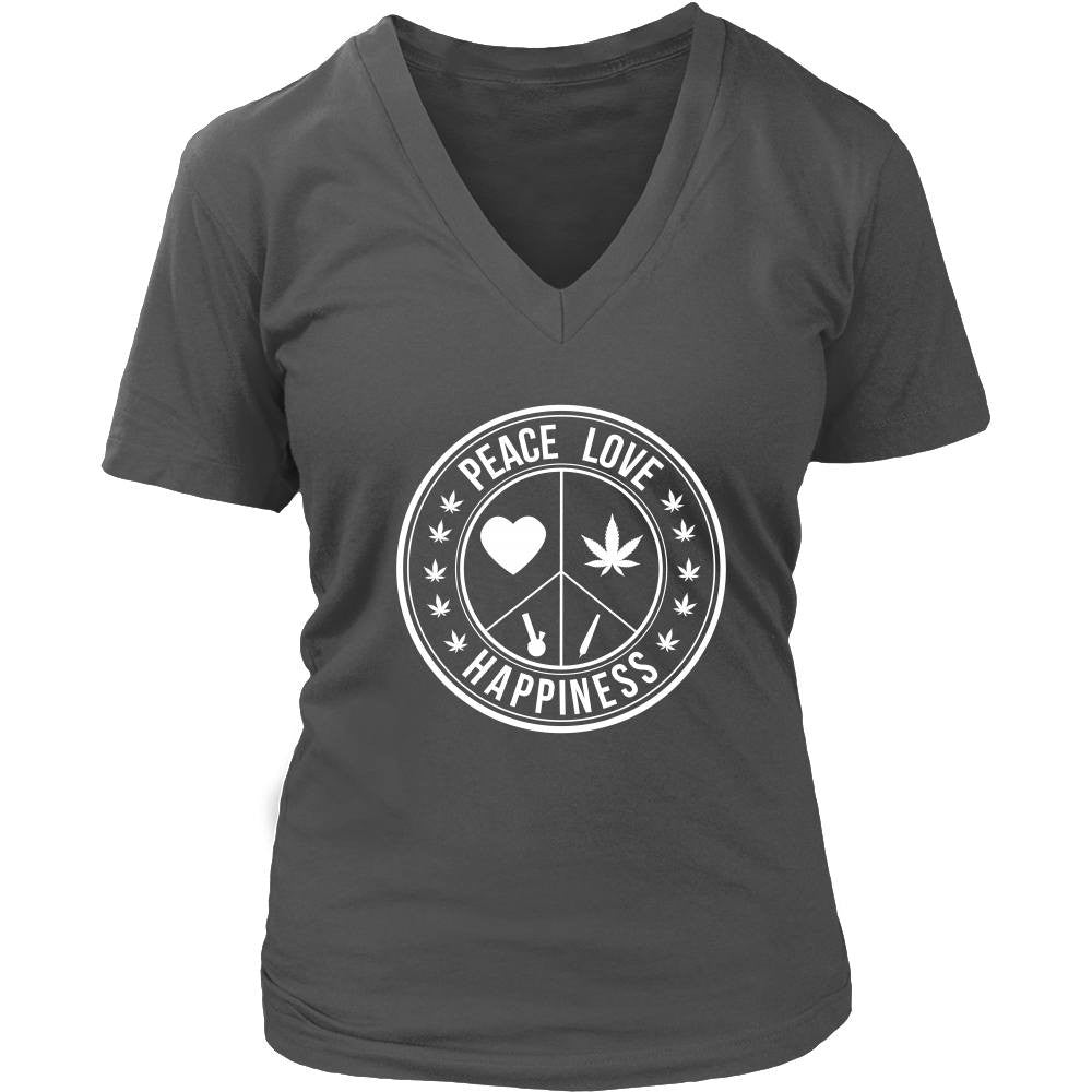 Peace Love Happiness 2 Front - American Weedster