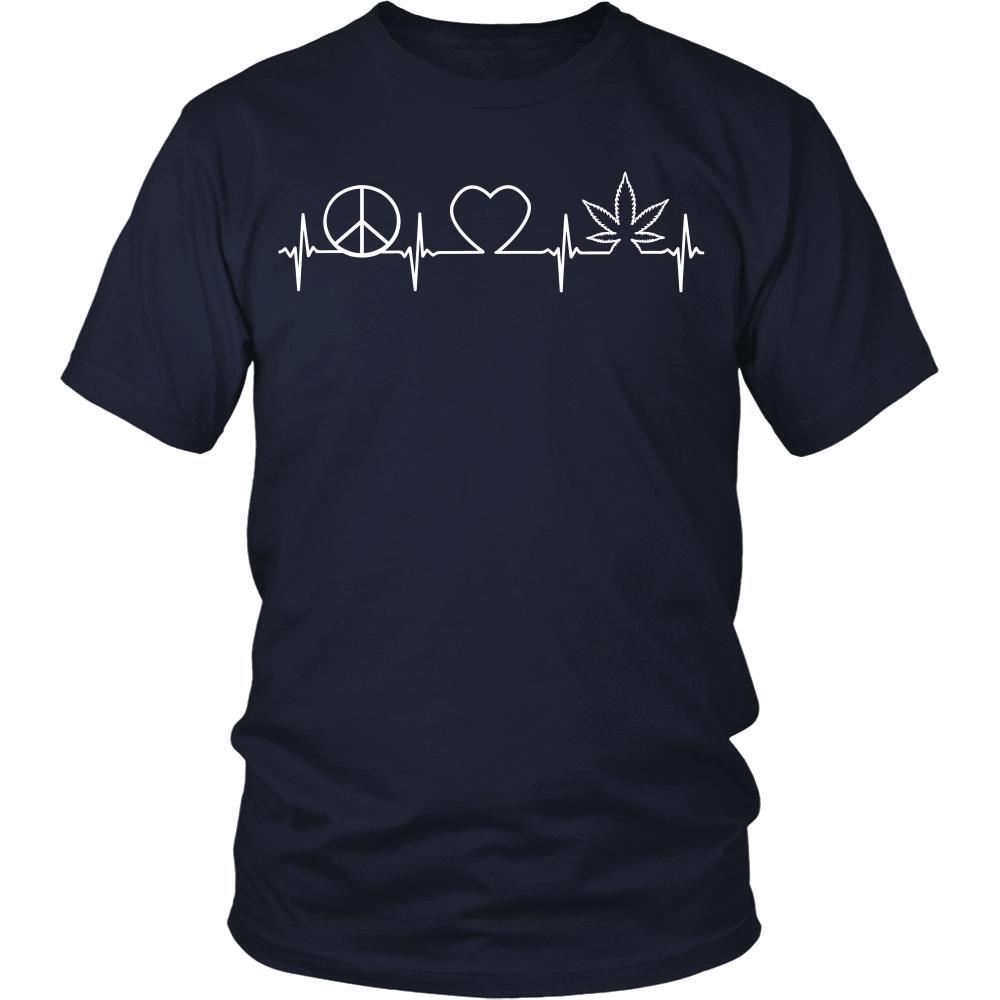 Peace Love Happiness - American Weedster