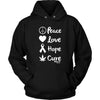 Peace Love Hope Cure - American Weedster