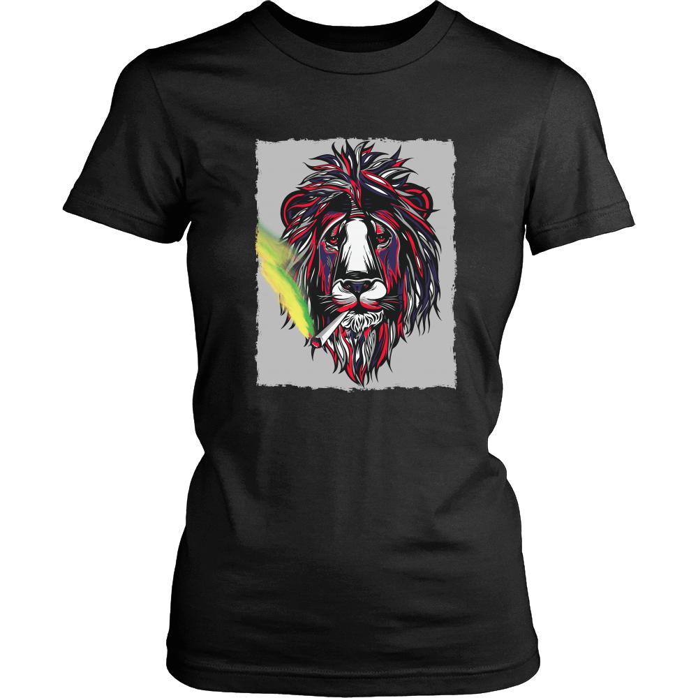 Smoking Lion - American Weedster