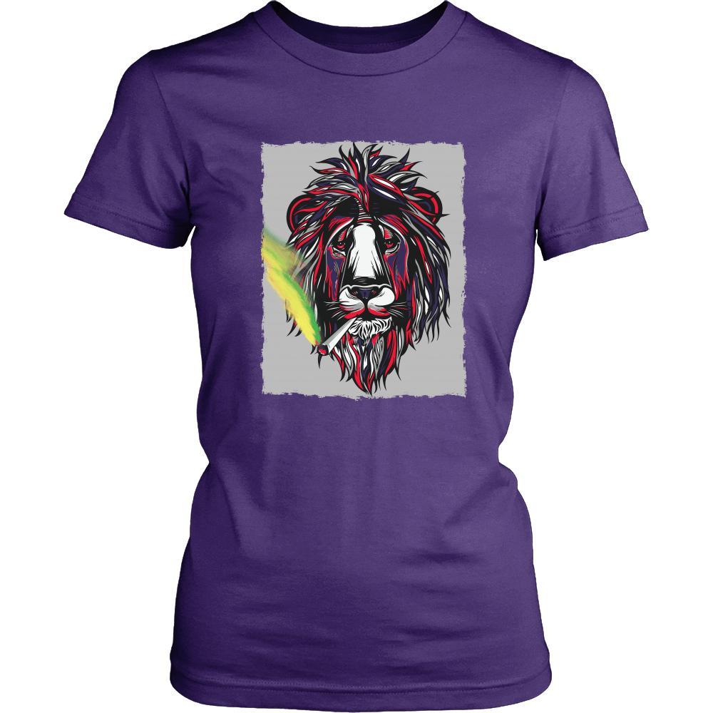 Smoking Lion - American Weedster