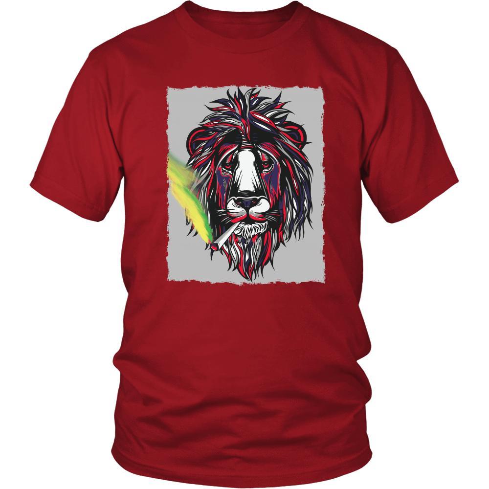 Smoking Lion - American Weedster