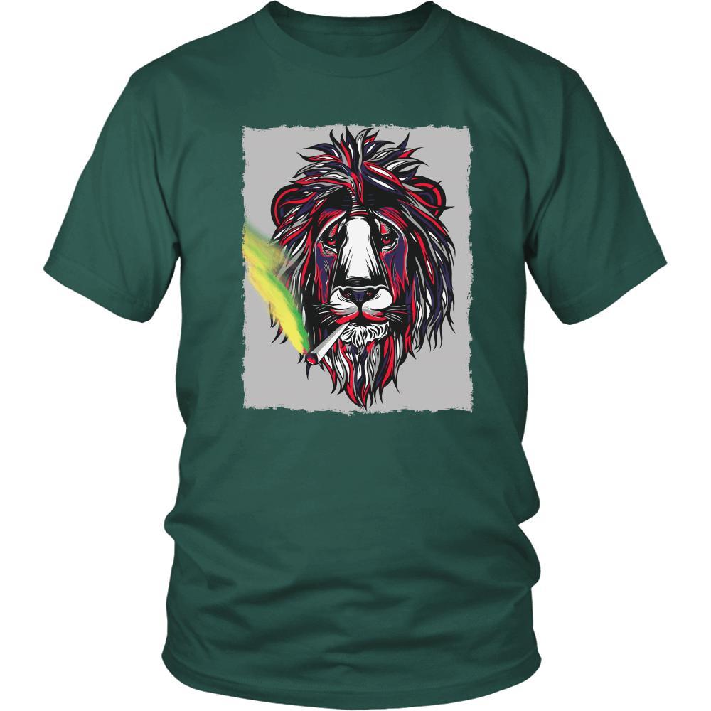 Smoking Lion - American Weedster